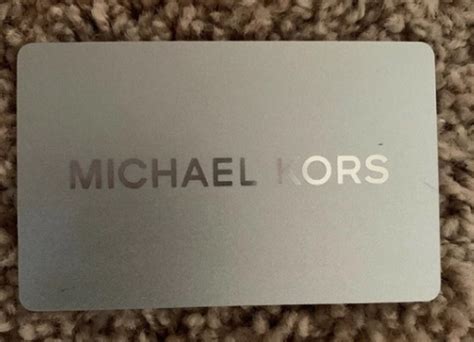 michael kors gift card balance